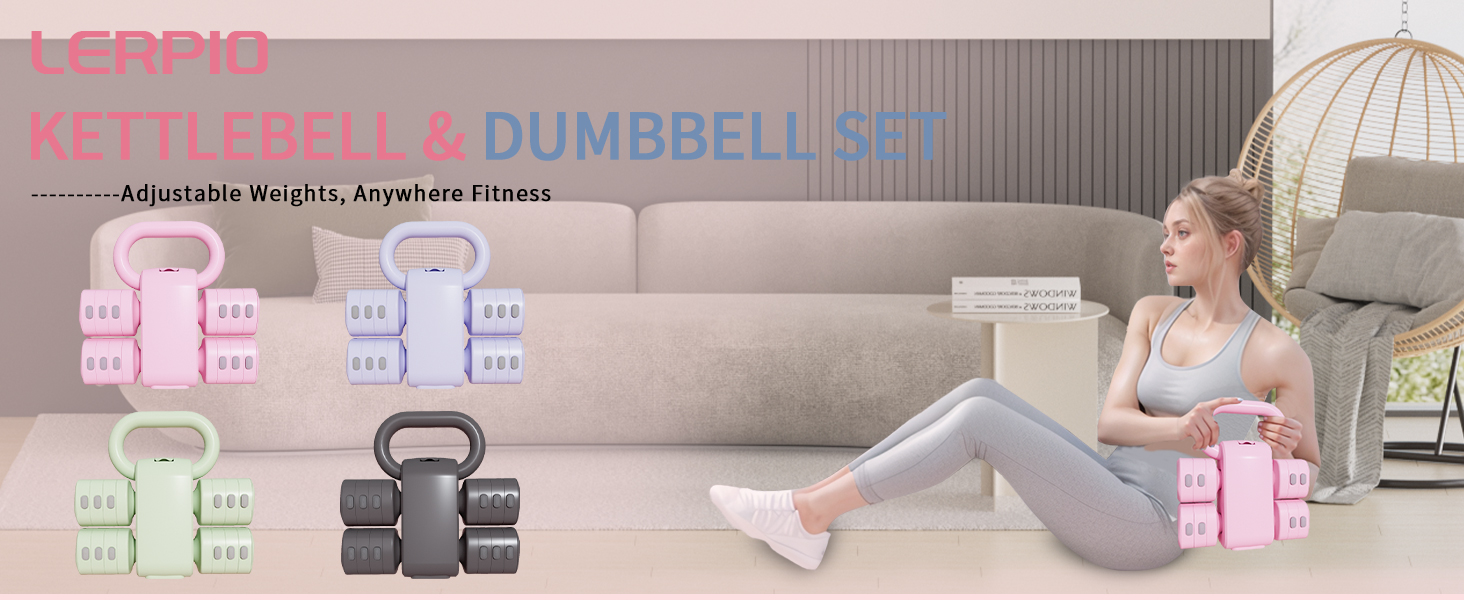 adjustable dumbbell set