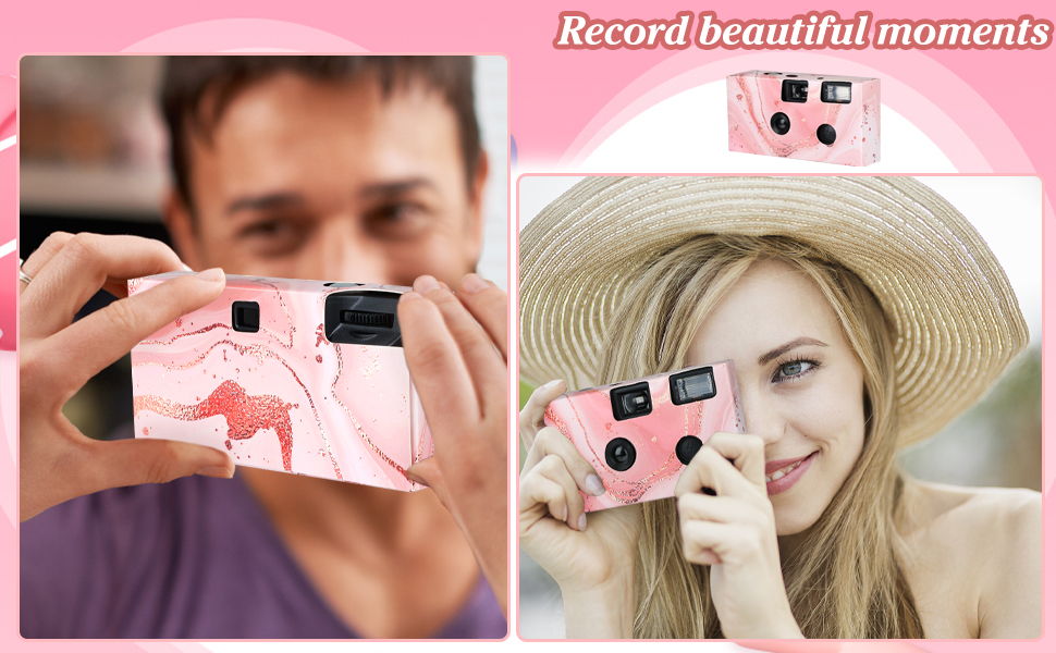 6 Pack Disposable Camera for Wedding Single Use Film