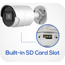 Built-in SD slot