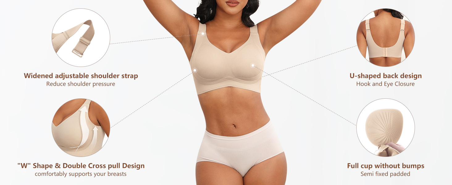 bras for women full coverage