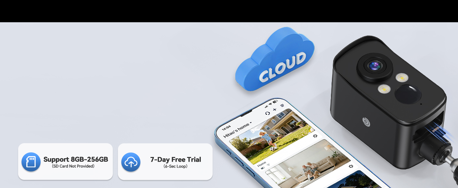 4G LTE Cellular Security Camera