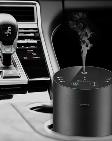 Waterless Aromatherapy Diffuser Nebulizer Battery Operated Scent  Aromatherapy for Home Room Cars
