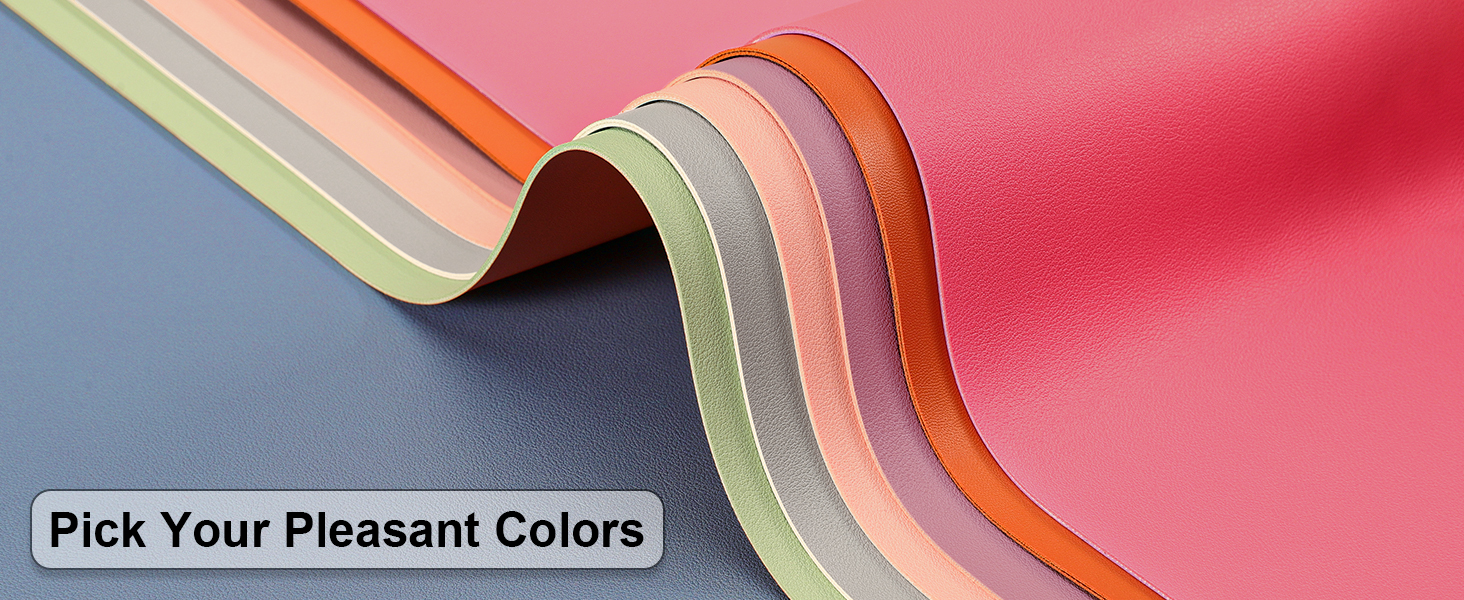 MoKo Desk Mat, DualSided Office Desk Pad Waterproof, Large Protector