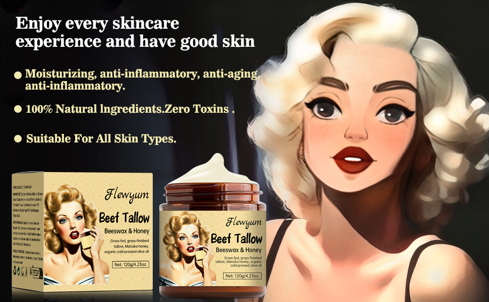 beef tallow and honey balm