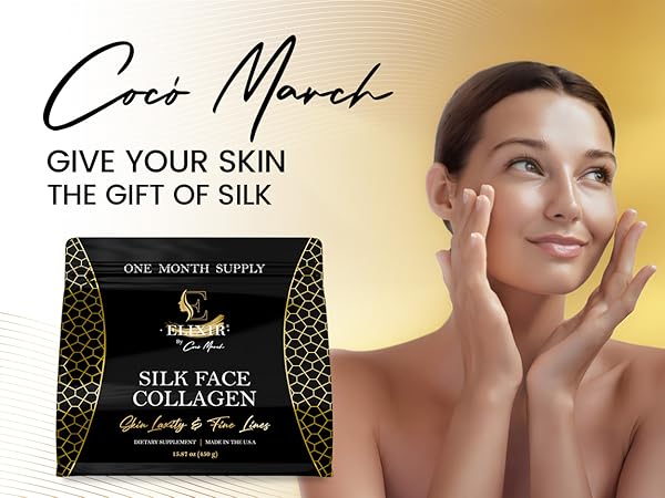 Amazon.com: Silk Face Collagen–Silk Collagen for Face and
