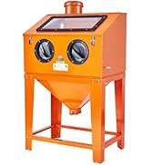 VEVOR 90 Gallon Sandblasting Cabinet with 1.8 Gallon Dust Collection System, 40-120PSI Sand Blast...