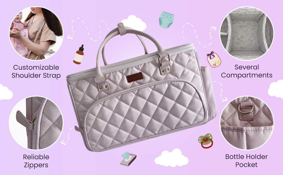 Diaper Bag with Dividers