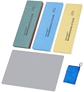 IMAGE Sharpening Stone, Double-Sided Sharpening Stone 180/400/ 800/1500 /2000/3000 /with Anti-Sli...