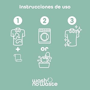 MODO DE EMPLEO WASH NO WASTE