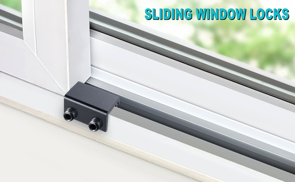 Sliding Window Locks (4 Sets), Security Window Locks with Keys ...