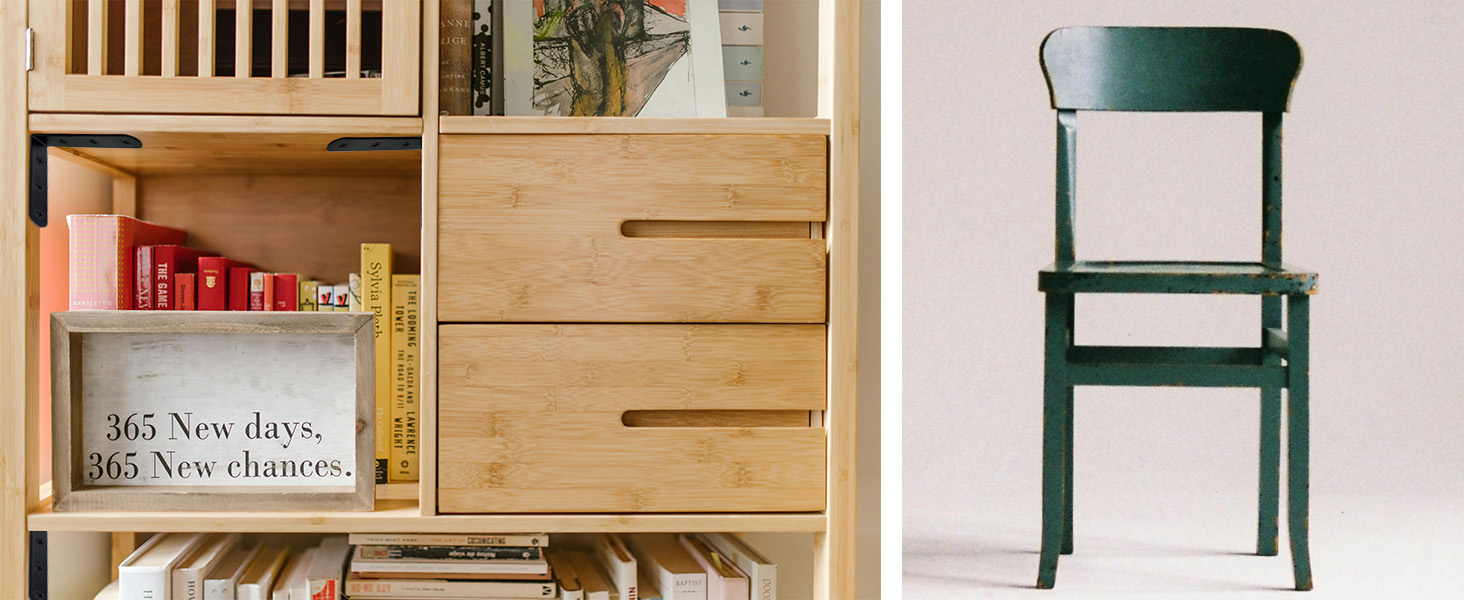 4 Pcs Black L Bracket Corner Braces Stainless Steel 4" x 4