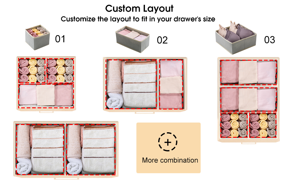 drawer organizer clothes