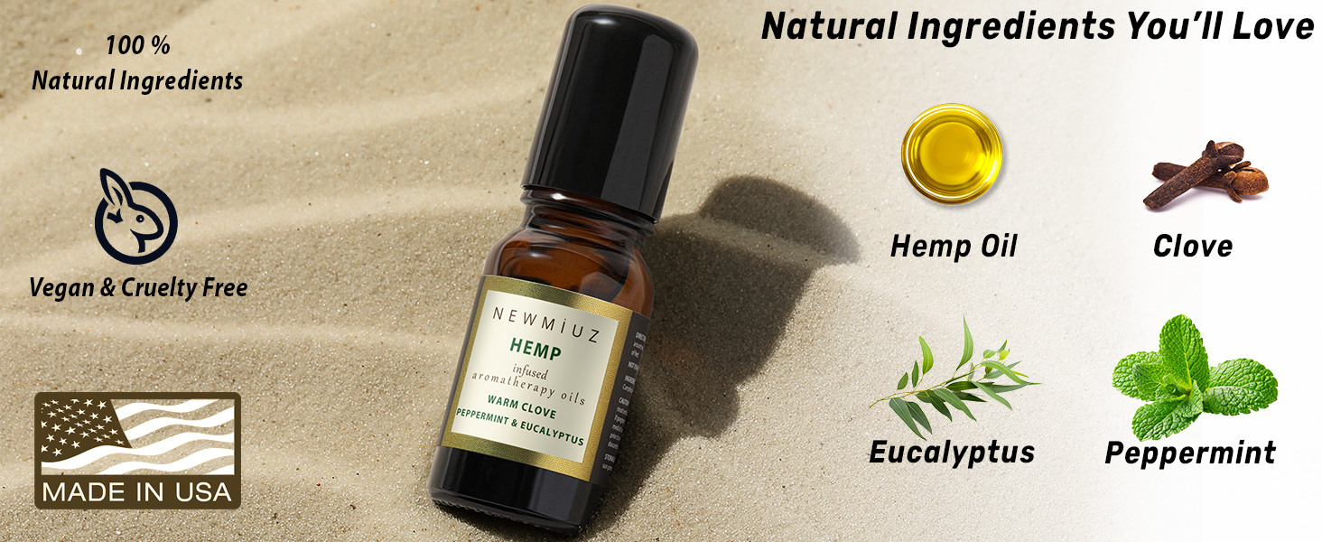 migraine STICK Roll on Stick HEADACHE Aromatherapy Essential Oil Premium Eucalyptus Peppermint