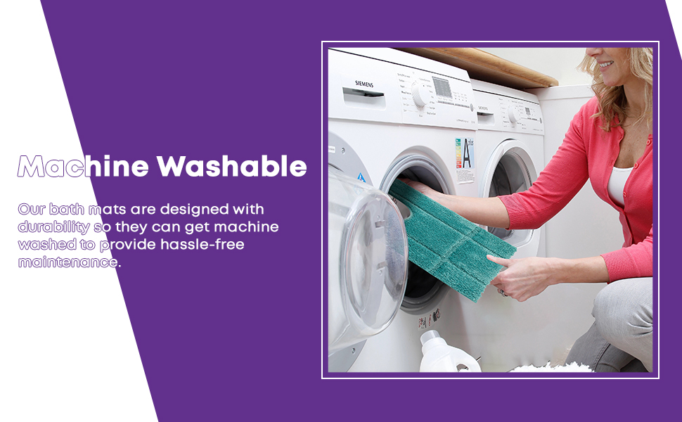 Blue Canyon Orla Microfibre Pedestal Mats, Quick Dry & High Absorbent