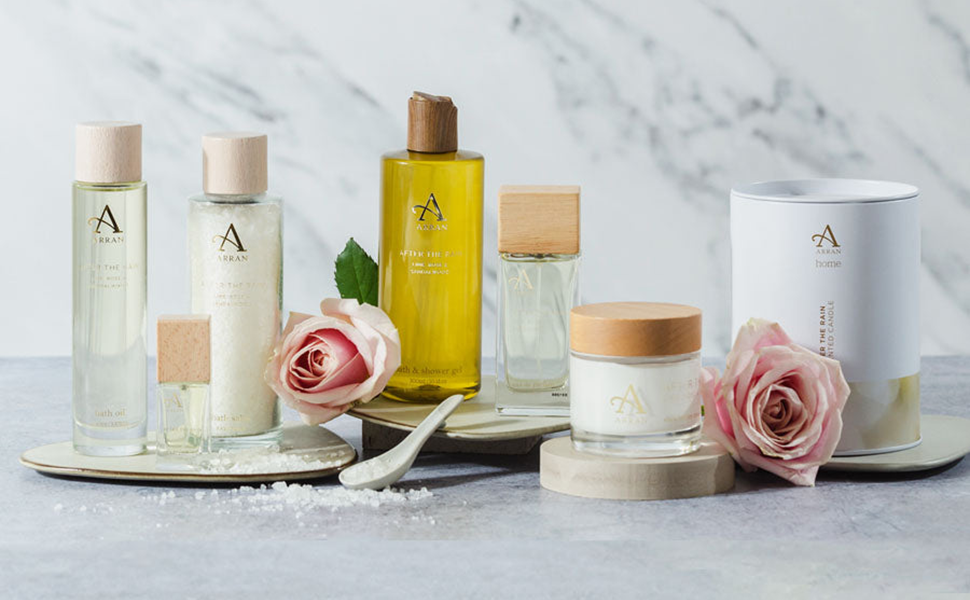 After the Rain Beauty Collection from Arran Sense of Scotland