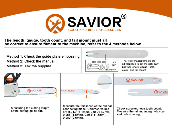BMサ18 Amazon.com : Savior 18 Inch Chainsaw Guide Bar and Chain