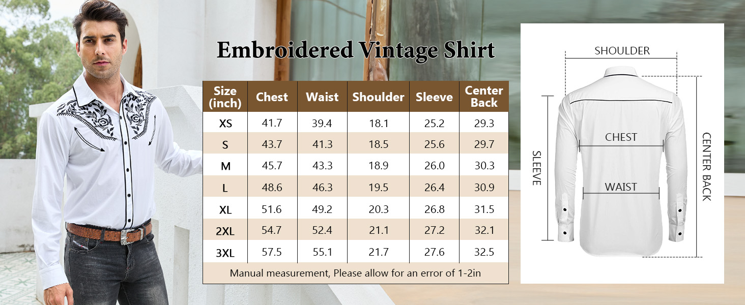 embroidered vintage shirt