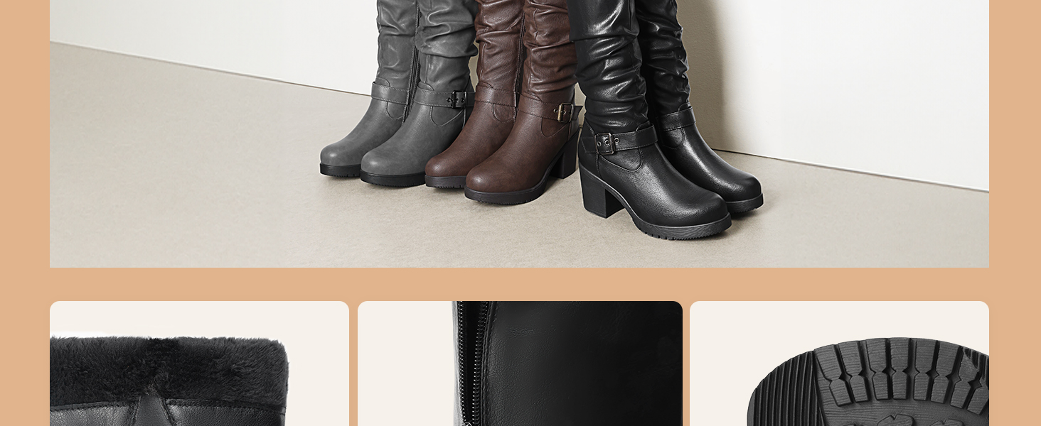 WOMEN KNEE HIGH BOOTS