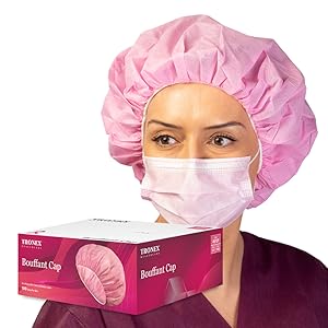 Amazon.com: 100 Pcs Tronex Pink Disposable 3 PLY SMS Heavy
