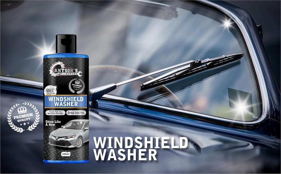 Antson 250mL Windshield Washer Fluid for Car Car Windshield Cleaner