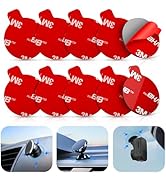10 Pcs 3M Sticky Adhesive Pads for Car Magnetic Phone Holder, 1 inch Round VHB Double Sided Tape ...