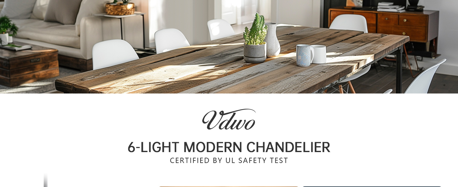 Farmhouse Pendant Light Fixture Over Table
