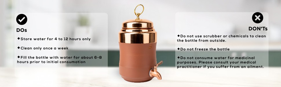 Copper Water Dispenser 5 Litre