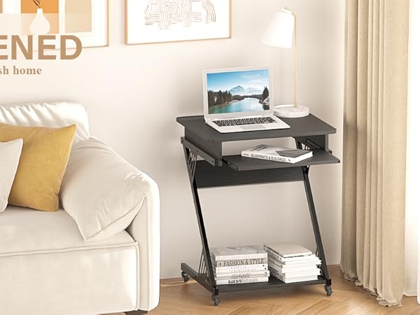 Deskspace デスクスペース Amazon.com: ALISENED Computer Desk for Small Spaces,23.6