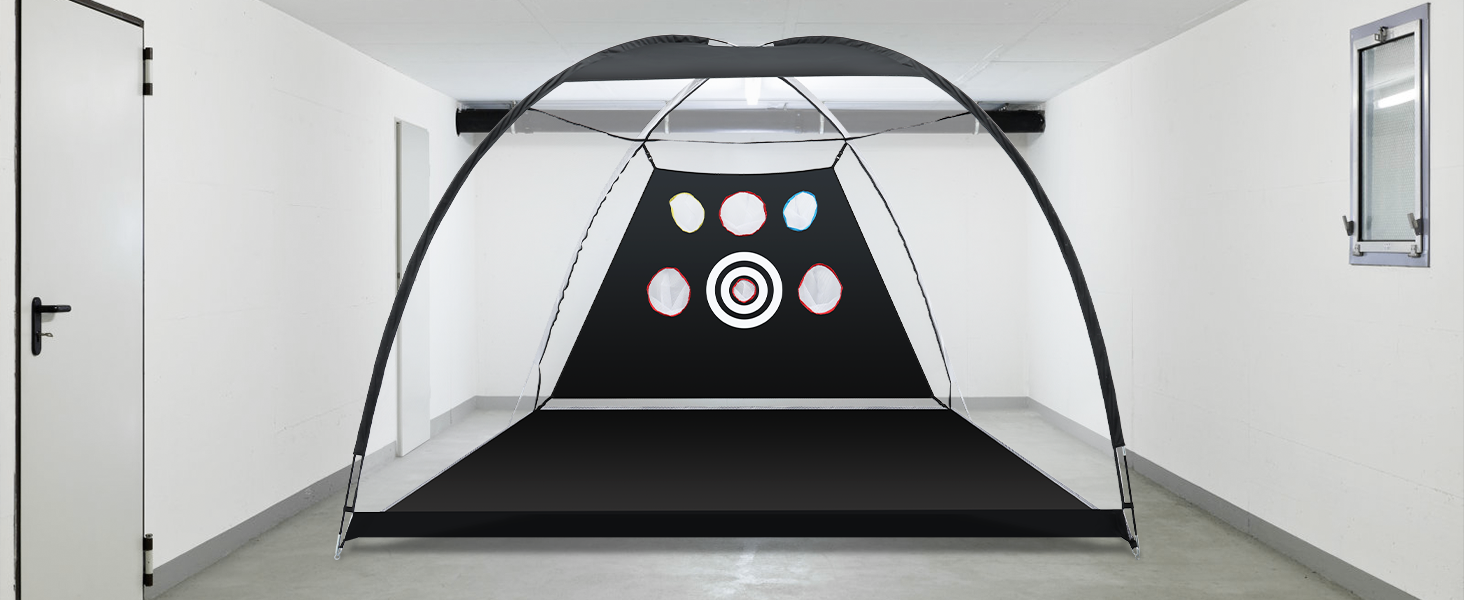 golf practice net for garage