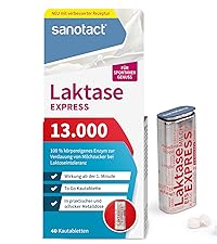 Laktase Tabletten, Laktose Tablette, Lactase, Durchfall Enzym Verdauung, Magen Darm, Lactose