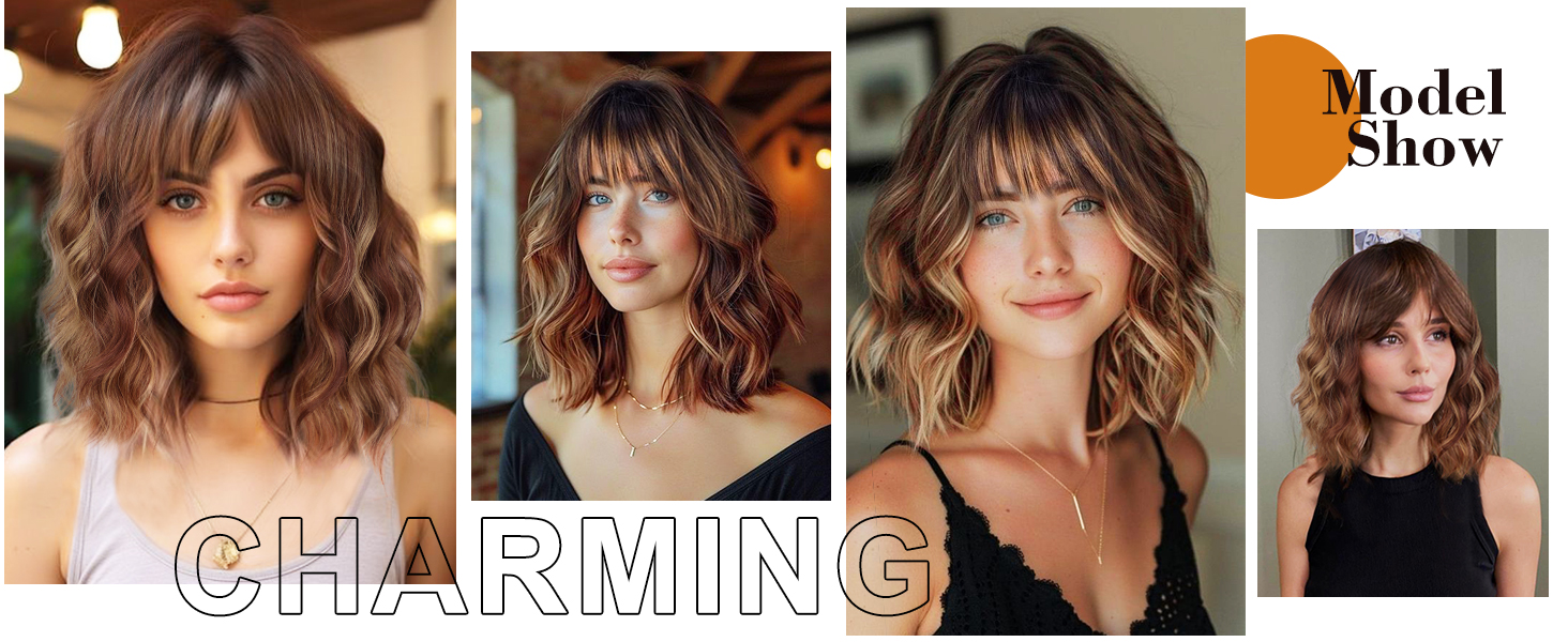 charming synthetic wigs