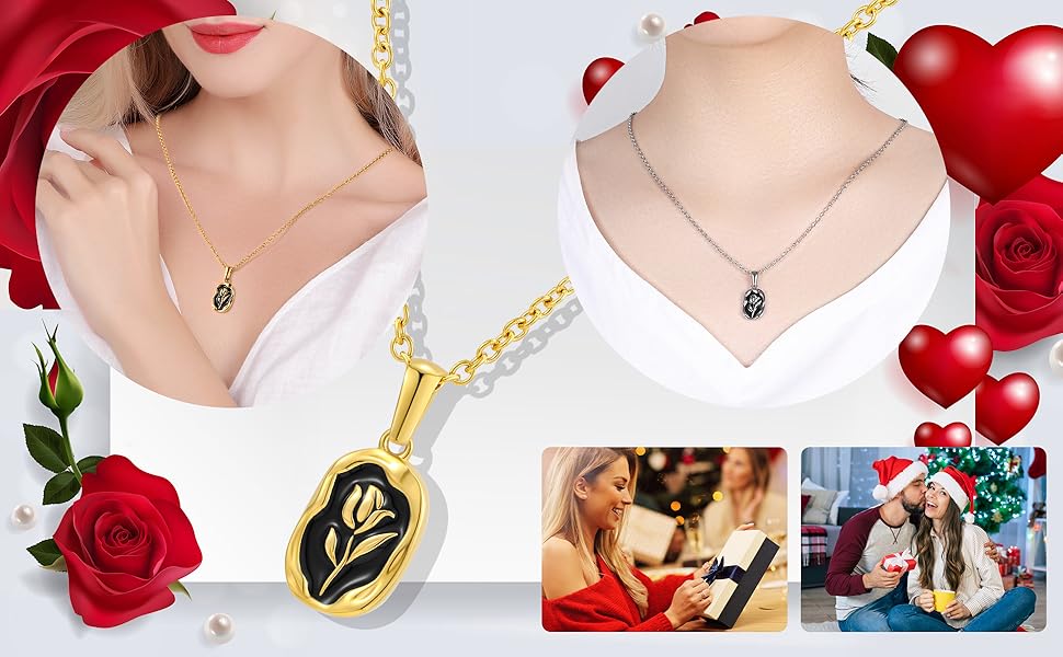 Steel pendant for ladies