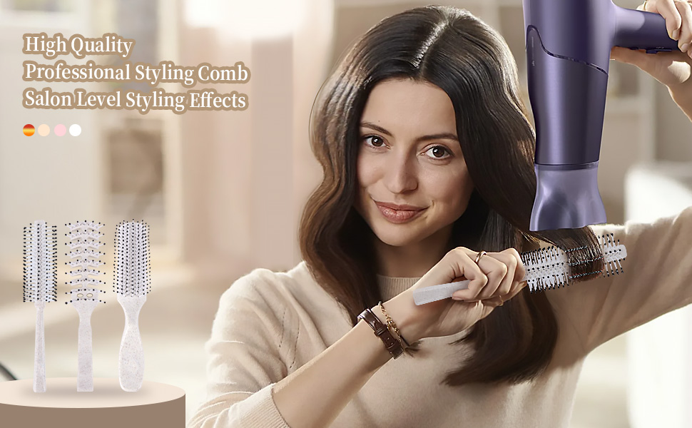 EBTOENM Professional Hair Comb Set Colour Fine Rat Tail