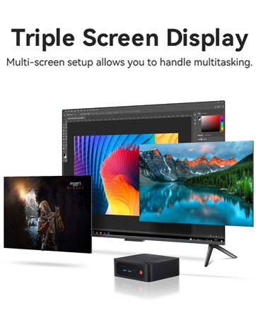 Support Triple Screen Display