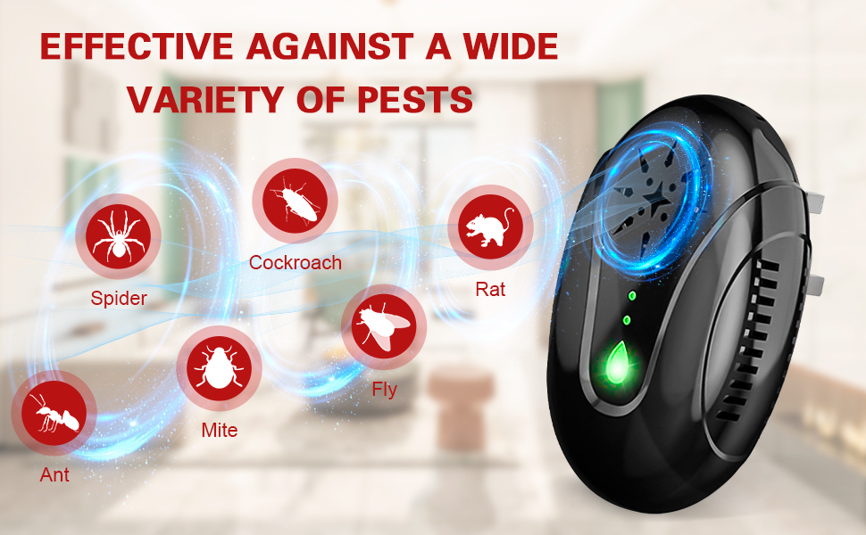 Ultrasonic Pest Repeller, Mouse Repellent Plug In, Mosquitoes Repellent