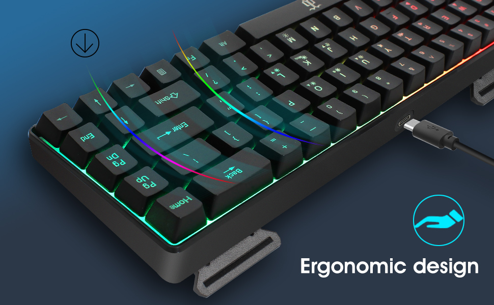 detachable gaming keyboard