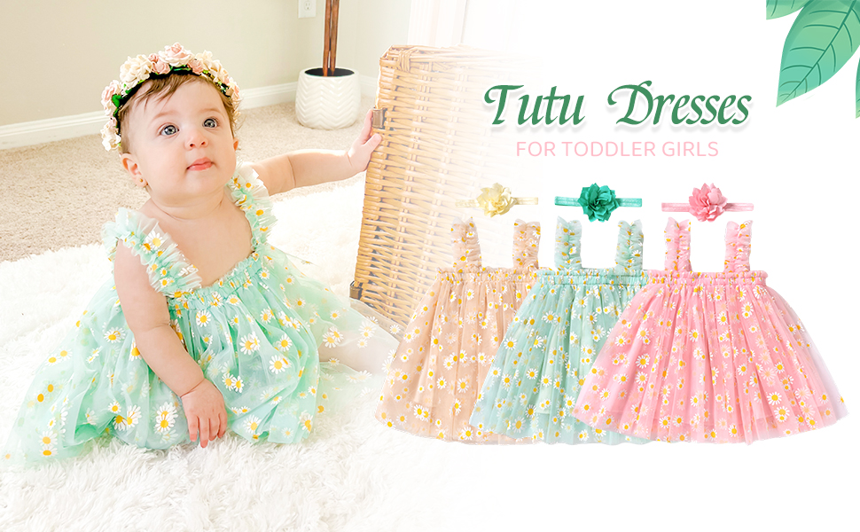 Amazon.com: Baby Girl Tulle Dress 9-12 Months Green Tulle