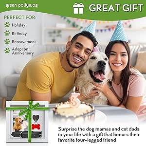 great gift for animal owners pet birthday adoption anniversary gotcha day memorial cake ribbon 