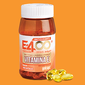 Frasco de Vitamina E