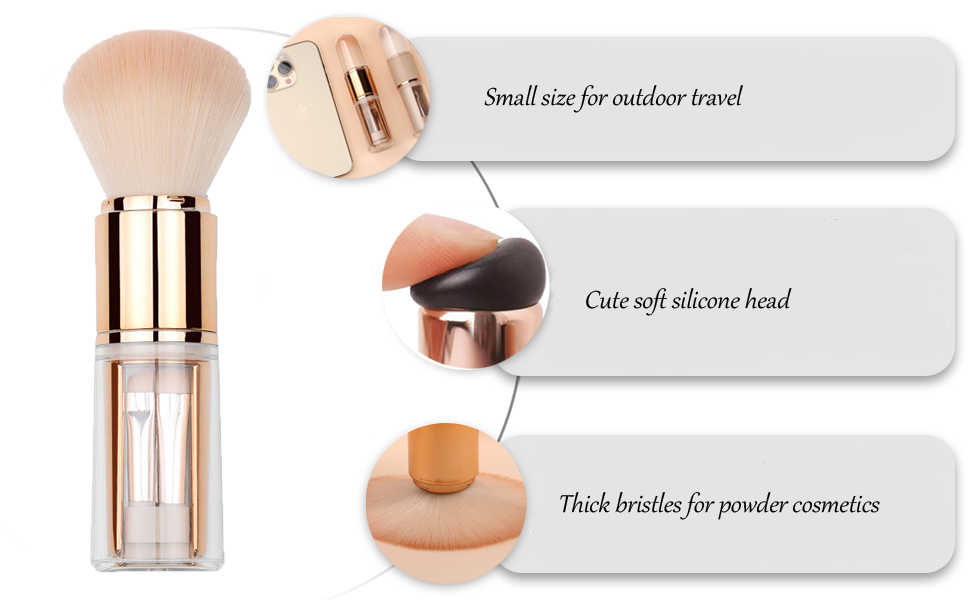 silicone foundation brush