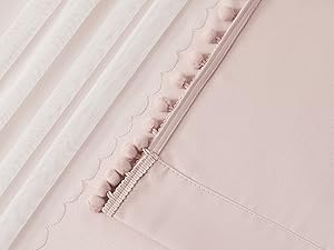 pink blackout curtains for kids