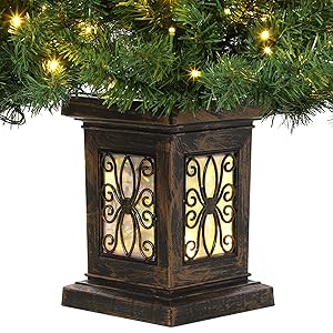 Prelit Christmas Trees with Lights