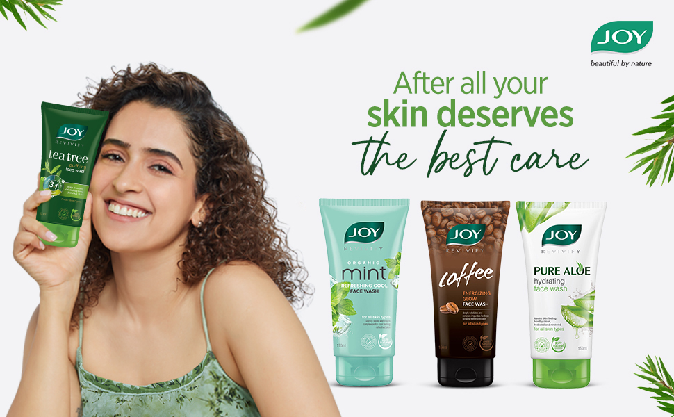 tea tree coffee and aloe face wash