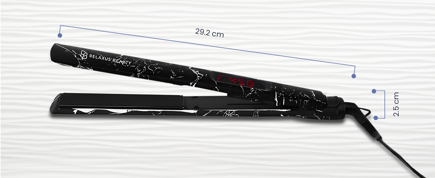 RELAXUS BEAUTY SLZ Analog Limited Hair Straightener with Tourmaline Ceramic Plates