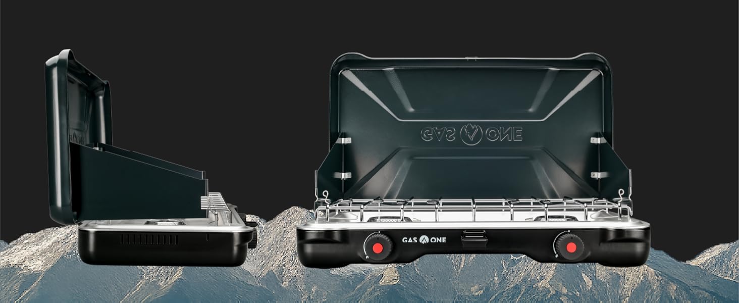 GasOne Camp Chef 2 Burner Coleman Propane Stove