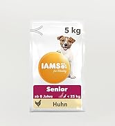 IAMS for Vitality Senior Hundefutter trocken - Trockenfutter für ältere Hunde ab 8 Jahre, geeigne...