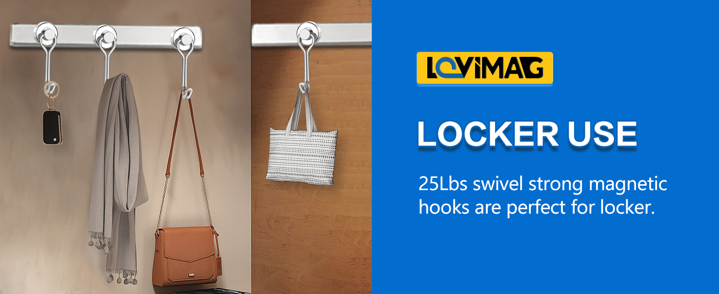 LOVIMAG Cruise Ship Essentials, 25LBS Swivel Hooks