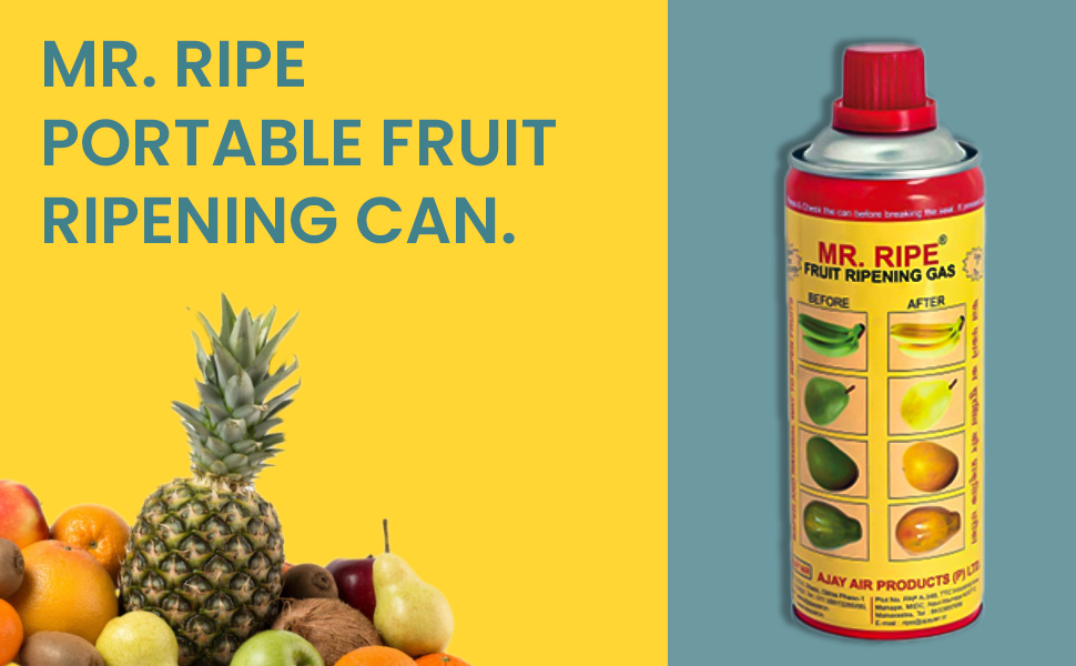 Mr. Ripe Portable Fruit Ripening Can Ethylene Liquefied Spray Gas
