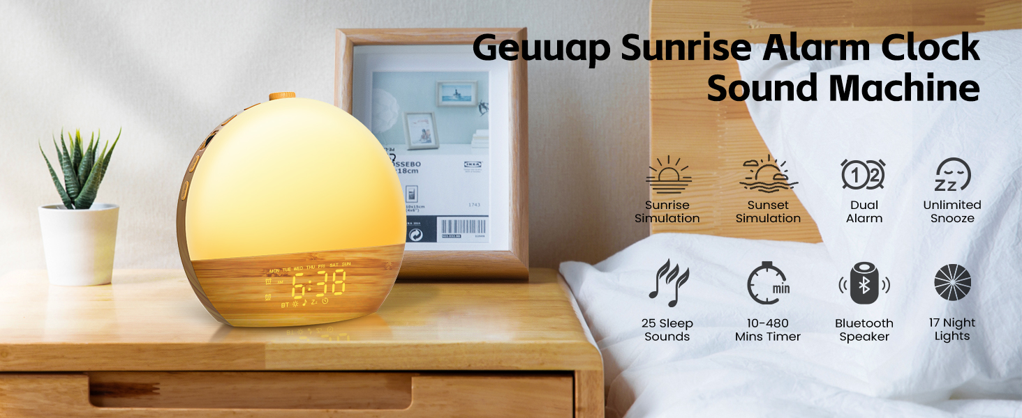 sunrise alarm clock