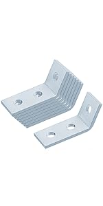 Yコーナー Amazon.com: 6 Pack 75 Degree Angular Fitting, 4 Hole Strut